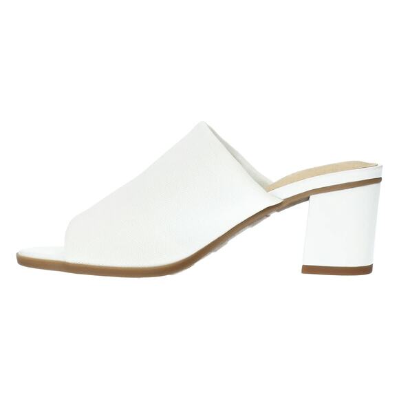 Easy Street Women's Carmella Stretch Fabric Mules, White Size 7.5M - Picture 3 of 7